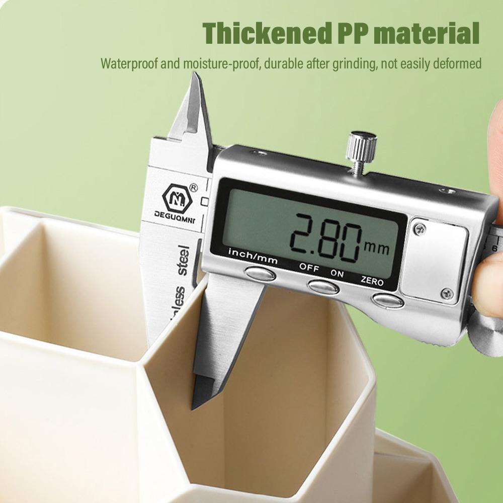 Вращающийся на 360 градусов держатель для ручек, косметический органайзер, коробка для кистей для макияжа, губная помада, карандаш для бровей, трубка для хранения канцелярских принадлежностей