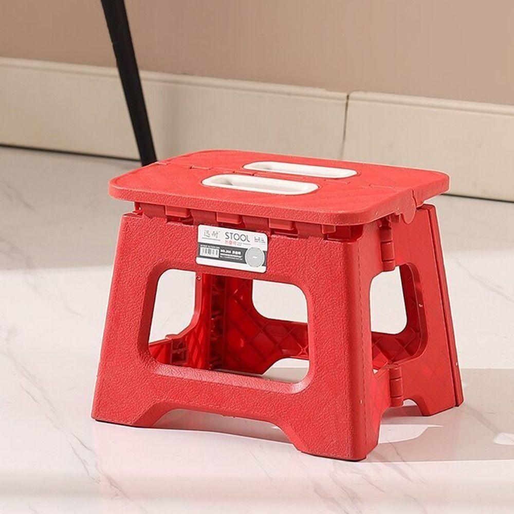 Plastic Step Stool Lightweight Outdoor Stool Portable Fishing Stool