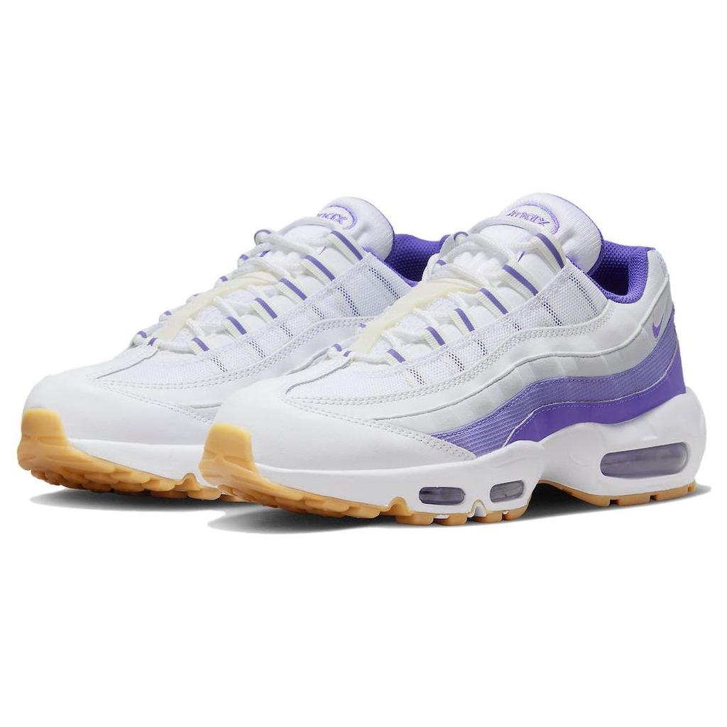 Nike Air Max 95 White Space Purple Men Sneakers Light-Smoke-Grey Light-Violet Disco-Purple DM0011-101