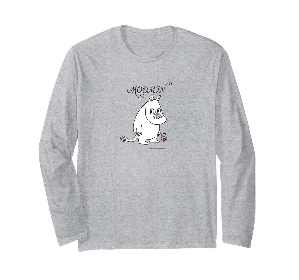 Moomin and Flowers Long Sleeve T-Shirt