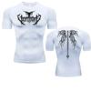 Men's Sports Short Sleeve Running T-shirt Top Effective Quick Drying Sweat Absorbent Comfortable Breathable Sweatshirt Elastic Top