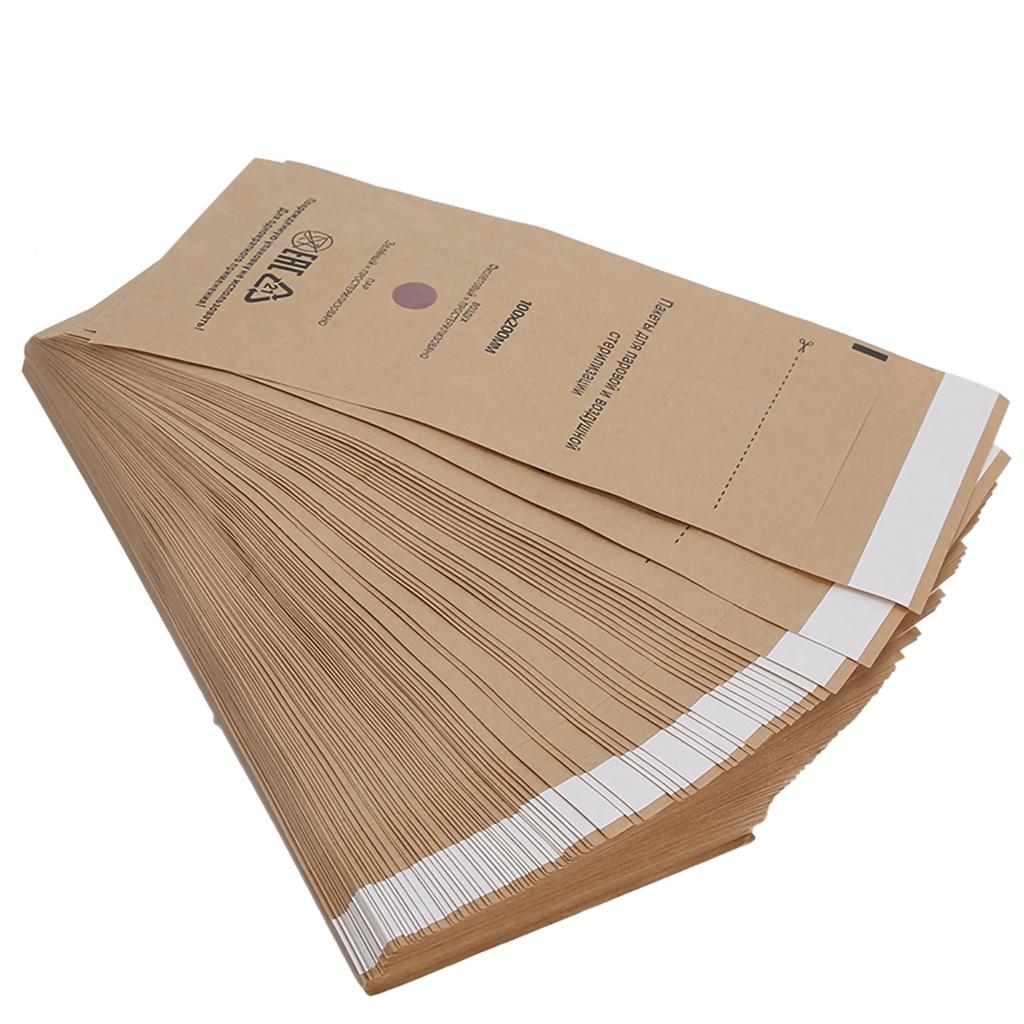 100 шт одноразовых сумок для чистки косметических инструментов для нейл-арта, сумка для УФ-очистителя, 100 x 200 мм