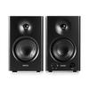 Edifier MR4 Monitor Speaker Maximum 42W Output Balanced Stereo Mini Bookshelf Type Black Japanese Distributor (TRS Input/RCA/3.5mm Plug) [Authorized