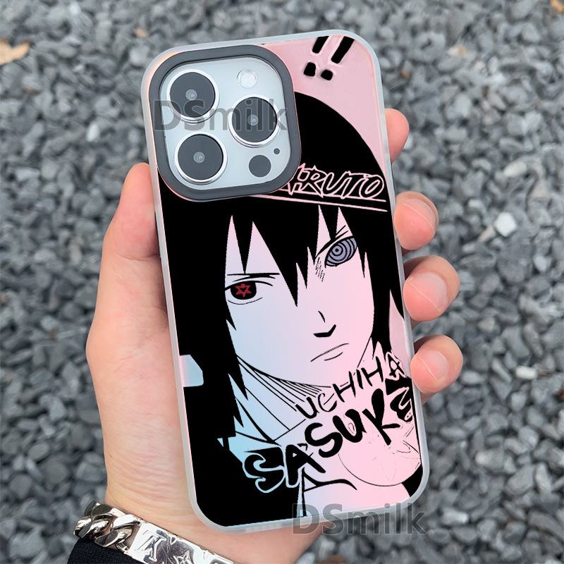 Цветной лазерный чехол Ninja для iPhone 15 Pro - Аврора Белый для Apple 11XsMax, 12, 13, 14, Plus