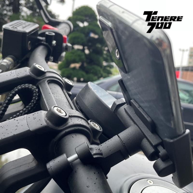 Для YAMAHA TENERE 700 Tenere700 XTZ 700 T700 2020 2025 мотоцикл держатель мобильного телефона GPS навигатор зеркало руль кронштейн