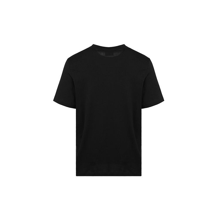 Emporio Armani Мужская футболка с принтом логотипа, пуловер, короткий рукав, Топы, Черный 3H1TD0-1J30Z-0999