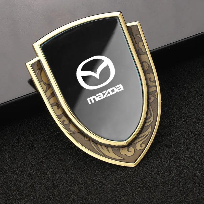AAET1 3D Металлический Значок Наклейка на Багажник Окно Бок для Mazda 3 6 CX5 2 CX3 CX9 MX5 RX8 Axela Demio Atenza MS GJI GH BK MP