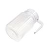 with Lid Stripe Pitcher Transparent Water Bottle Ice Tea Pot Cold Water Kettles  Fridge