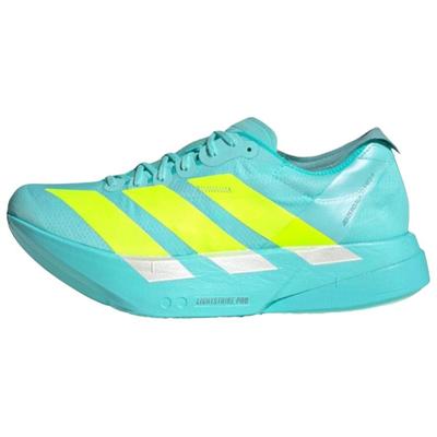 Adizero Adios Pro 4 Flash Aqua Lucid Lemon Унисекс Кроссовки Синий Мятный Тон JR1251