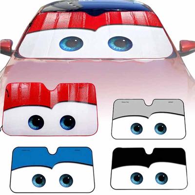 6 цветов Eyes Автомобильный солнцезащитный козырек Защита от солнца Лобовое стекло Солнцезащитный козырек для окна автомобиля Покрытие для лобового стекла Солнцезащитный козырек для автомобиля Автомобильные чехлы