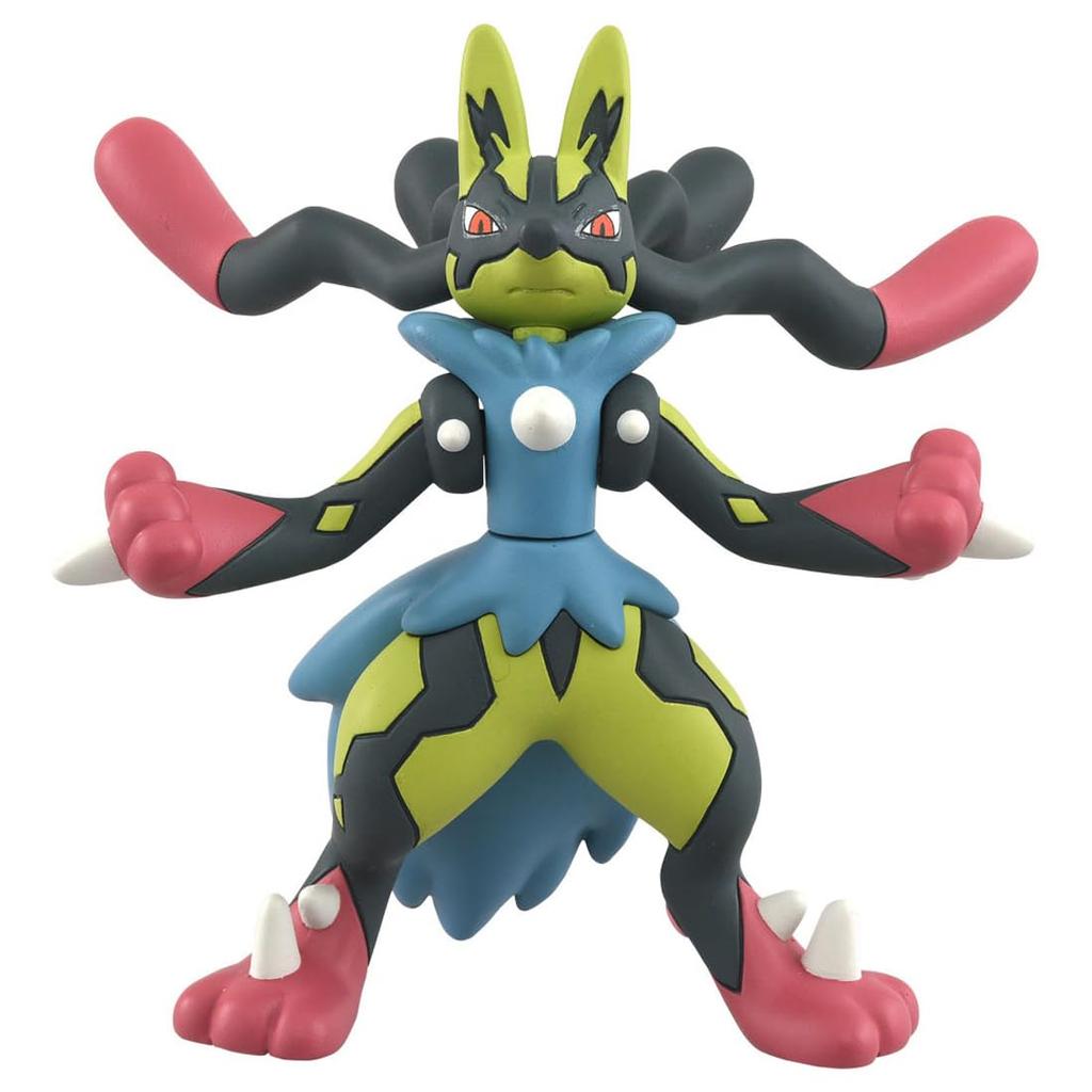 TAKARA TOMY Pokemon Moncolle Yellow Mega Lucario
