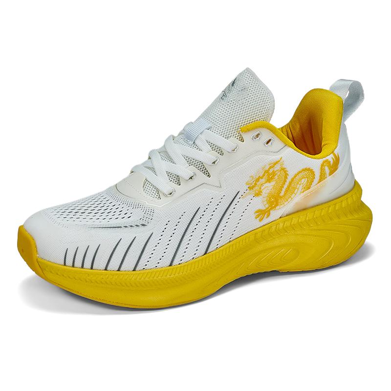 Сетчатые дышащие кроссовки для бега с ограниченным выпуском года Дракона, повседневные студенческие молодежные высокие весенние спортивные туфли, мужская обувь