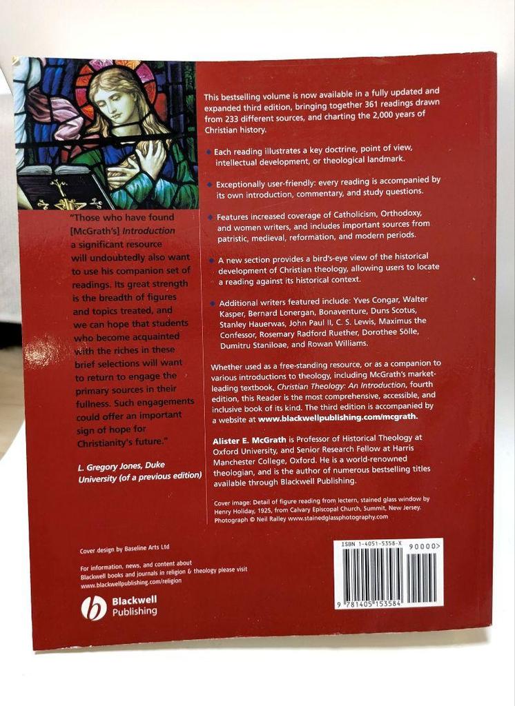 [USED] The Christian Theology Reader, edited by McGrath