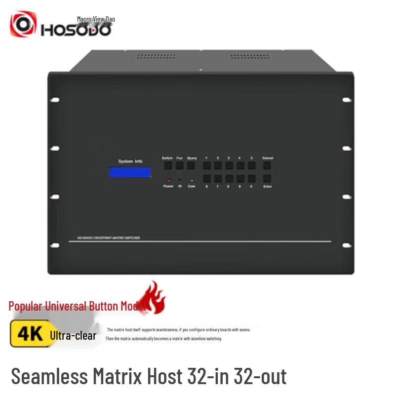 Hongshiduo HSD-AV-HDVI-32 Modular HD Video Matrix Switcher (CN version)