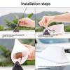 Car Roof Top Mount Shark Shape Fin Antenna Radio Signal Aerial For Mitsubishi Outlander Lancer 9 10 Pajero L200 EX ASX