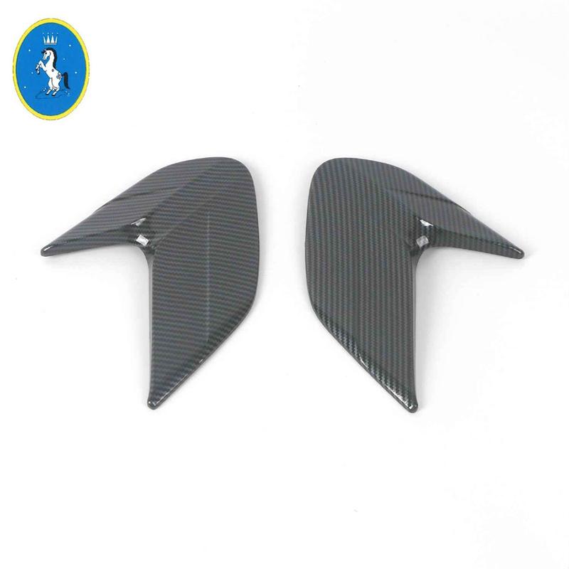 Side Door Body Leaf Board Panel Decoration Cover Trim For BYD Seal EV 2024 Chrome / Carbon Fiber Look Car Accessories