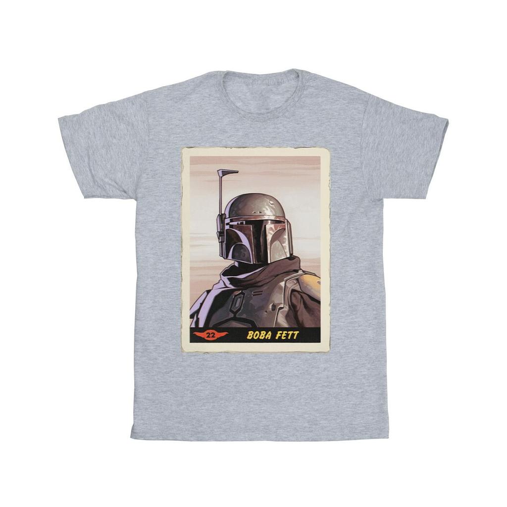 Star Wars Mens The Mandalorian Boba Fett T-Shirt