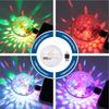 1Pcs Crystal LED Light Compact USB Powered Ball Light for Karaoke Dance Club Events Decor