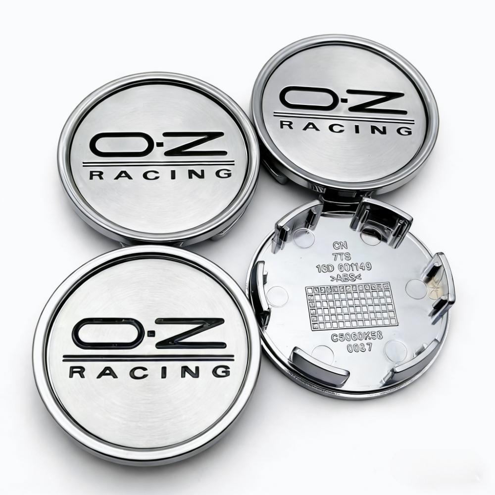 4 шт. 58 мм 53 мм Центральные колпачки на диски автомобиля с логотипом OZ O.Z Racing Значок Заглушка центра ступицы колеса Аксессуары для ступицы