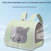 Дышащий рюкзак для кошек, большая вместимость, сумка-переноска для кошек, портативный рюкзак для домашних животных и собак, уличный рюкзак