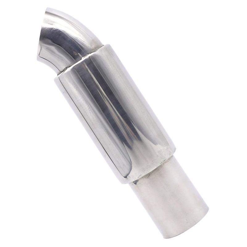 Универсальная выхлопная труба глушитель хвостовая труба нержавеющая сталь интерфейс 51 мм конец выхлопной системы