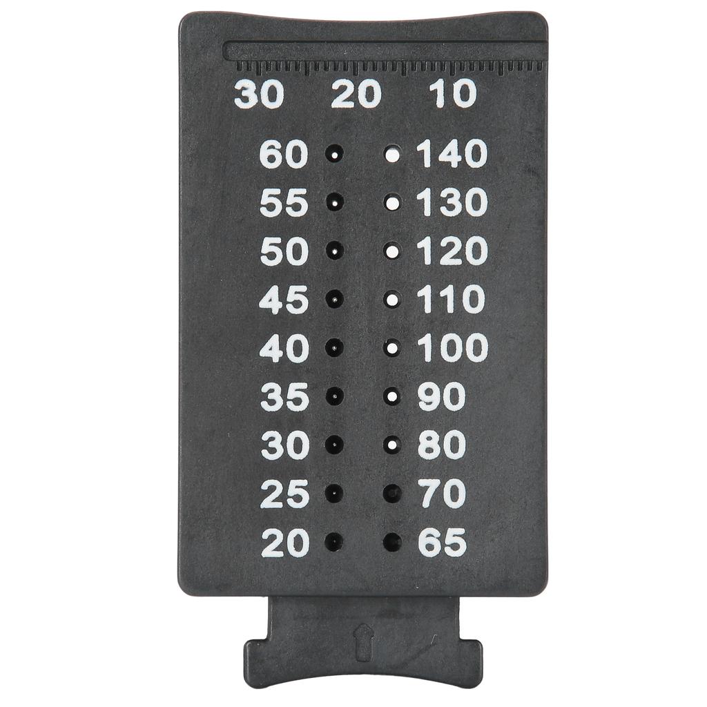 Гуттаперчевый резак, измерительная линейка, эндодонтическая шкала, стоматологический инструмент