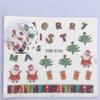 Women Beauty Santa Claus Snowflakes Decals Nail Art Stickers Water Transfer  Decoration Stickers