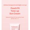 Realbarrier - Peach Fit Tone-Up Sun Cream