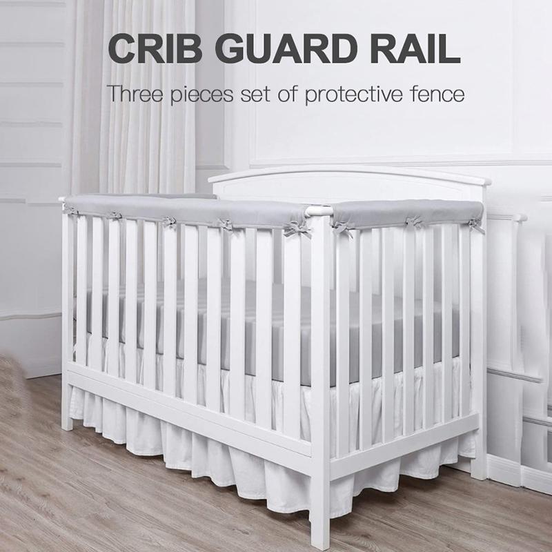3 шт./компл. защитный чехол для детской кроватки, защита от столкновений, защитный чехол для края кроватки, защитный чехол для ограждения кровати