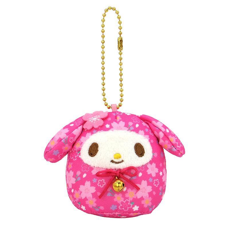 Sanrio Талисман Сакура Дарума Талисман Май Мелоди Держатель Персонаж в японском стиле