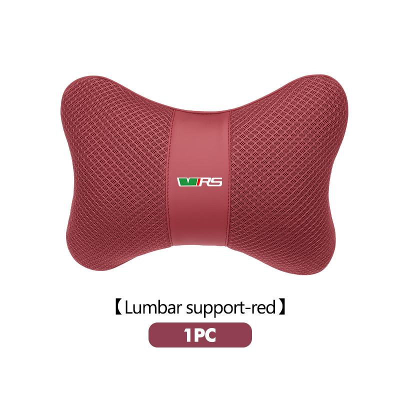 Car Neck Headrest Cervical Lumbar EP8 Pillow Support Back Pad For Skoda Superb Derivative Karoq Kamiq MK3 Fabia Rapid Favorit