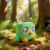Новая Кавайная Плюшевая Игрушка Duolingo Зеленая Сова Плюшевая Игрушка Совы Дуо Мультяшная Аниме Сова Кукла Мягкая Набивная Детские Игрушки для Игры Подарок