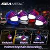 Светящийся брелок-шлем для ключей LED-подсветка Шлем Ночник Украшения Модель Игрушка Подарки для Мужчин Парней