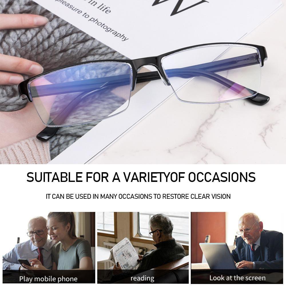Портативные ПК Анти-усталость Пресбиопия Очки Компьютерные Очки Анти-синий свет Очки для чтения