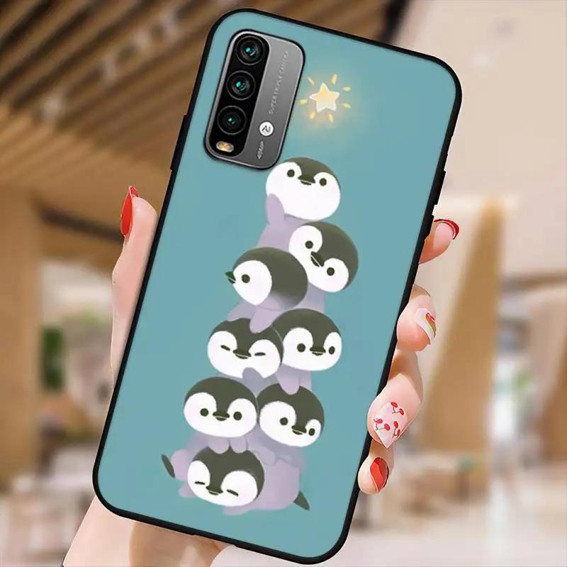Милый милый чехол для телефона с изображением пингвина для Xiaomi9 10 11PRO LITE Redmi Note7 8 9 10A PRO K40 Poco3 Shell