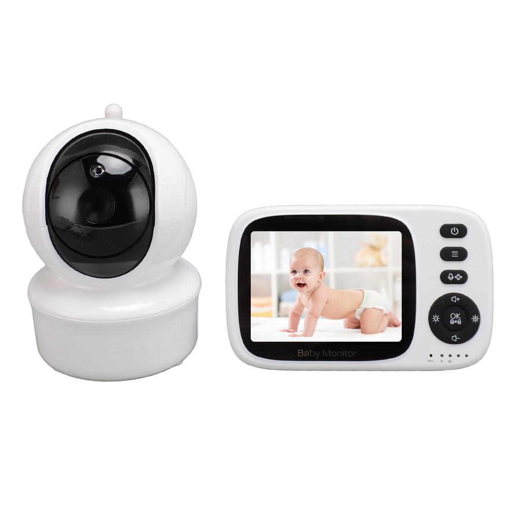 Видеоняня с камерой, 2-стороннее аудио, ночное видение, долгий срок службы батареи, беспроводной детский монитор, США