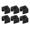6PCS Hotend Silicone Sleeves 280 Celsius  Temperature Resistance 3D Printer Extruder Silicone Cover Socks for Ender 3