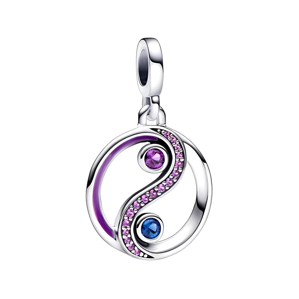 Pandora Round Design 925 Silver Pendant Women pendant 792307C01