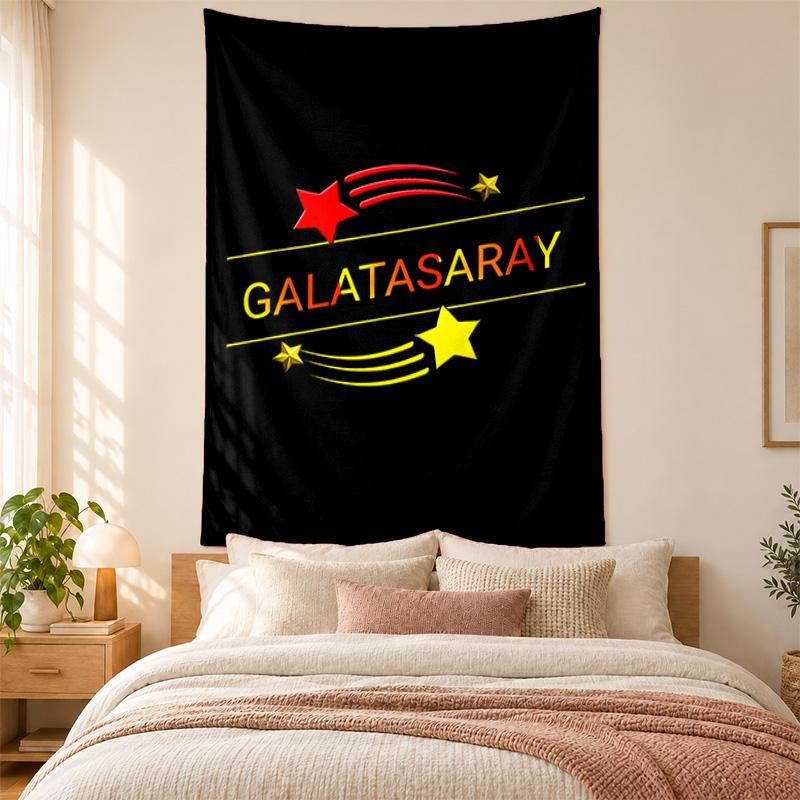 Гобелен Galatasaray высокое качество для украшения стен гостиной спальни общежития идеально подходит в качестве настенного искусства для спальни или праздничного подарка