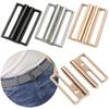 5pcs Square Belt Buckle Practical Elastic Waistband Buckle Sewing Accessories Metal Clasp