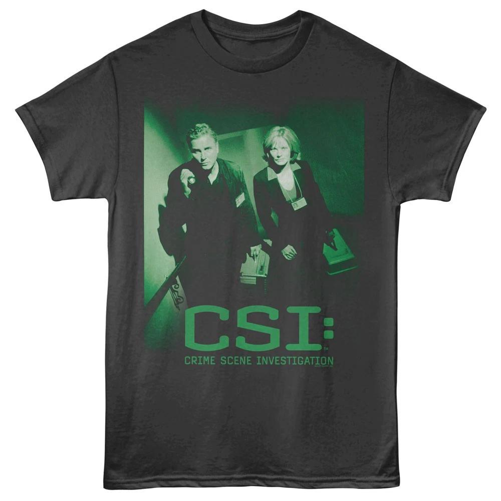 Мужская футболка CSI Расследование преступлений Гриссом и Уиллоу