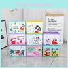 Cute Pajamas Crayon Shin Chan Shiro Striped Pattern Foldable Desktop Box Storage