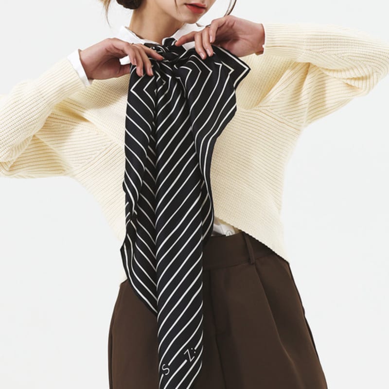 ONSZ Optical Square Silk Scarf