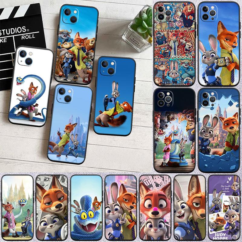 Чехол для телефона Disney Зверополис для Motorola Moto Edge 60 60s 70 G86 G56 G54 E14 G04S G45 G54 G64 Pro Power Neo Fusion