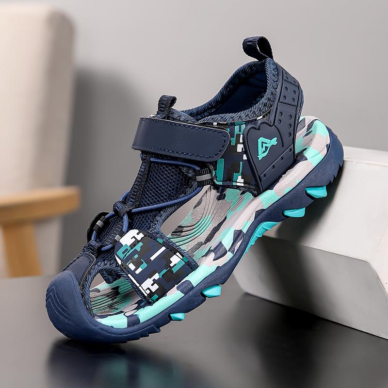 Summer Boys Sandals Kids Shoes Fashion Flats Comfortable Girls Sandals Non-slip Casual Beach Children Outdoor Shoes