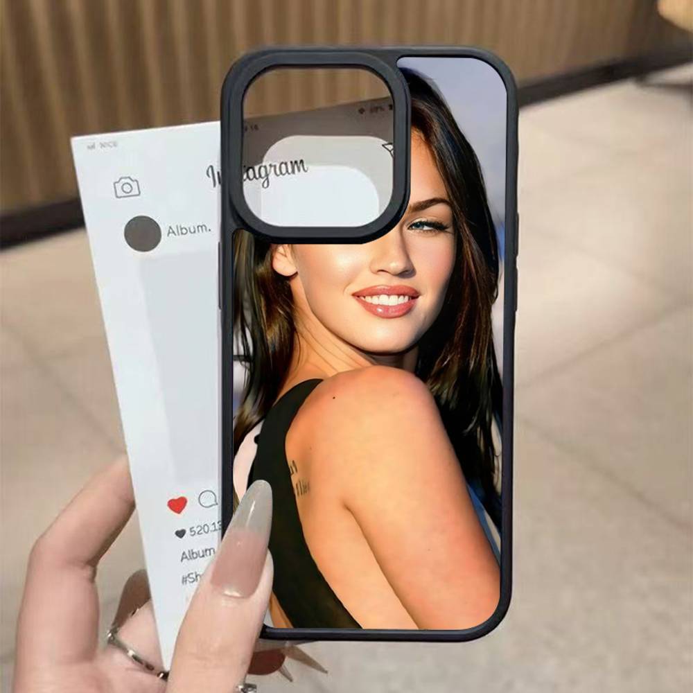 Чехол для телефона Jennifer's Body Меган Фокс Черный Силиконовый Жесткий Пластик Для Iphone 17 Air 16 15 14 13 12 11 Pro Max PC+TPU Чехол