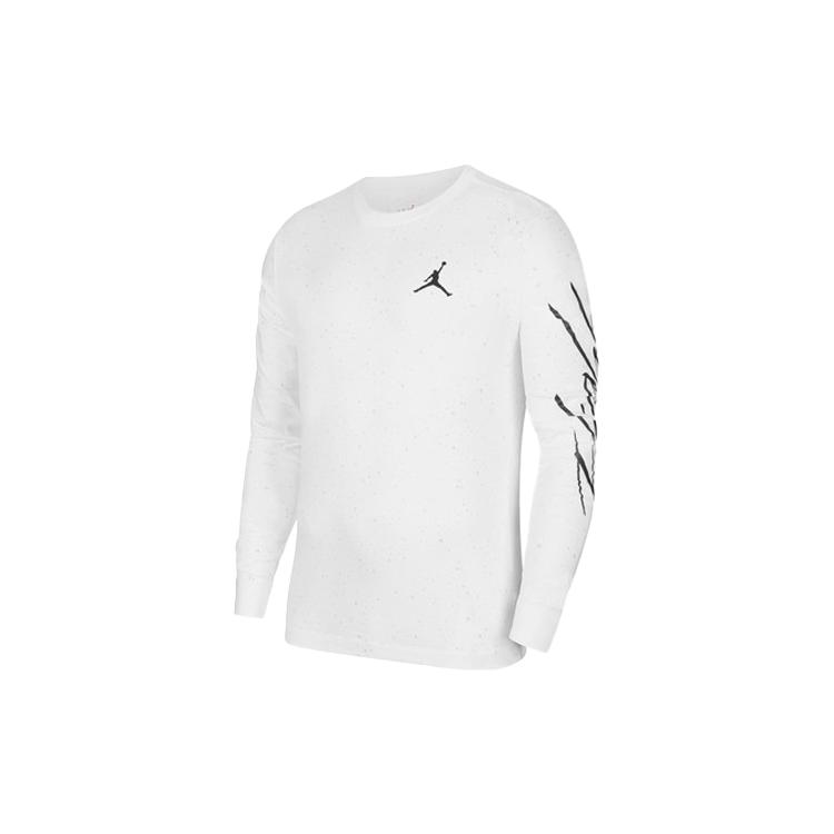 Jordan Set-in Sleeve T-Shirt Men's White (Unisex) T-Shirts DC6698 100