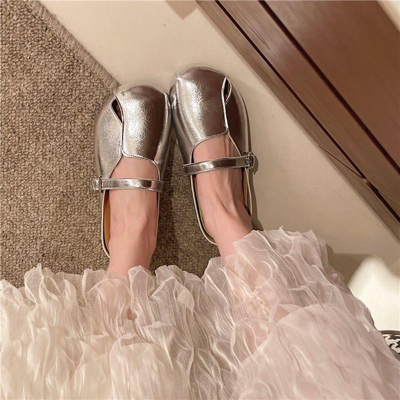 Inner Heightening Bag Head Half Slippers Women'S Summer Outer Wear French Retro Versatile Sandals One Pedal Lazy Shoes