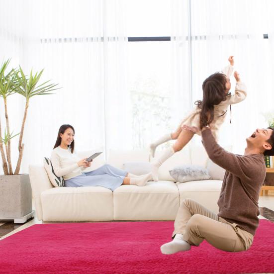 Крашение ковра, нескользящий безопасный детский коврик из полиэстера для гостиной, спальни