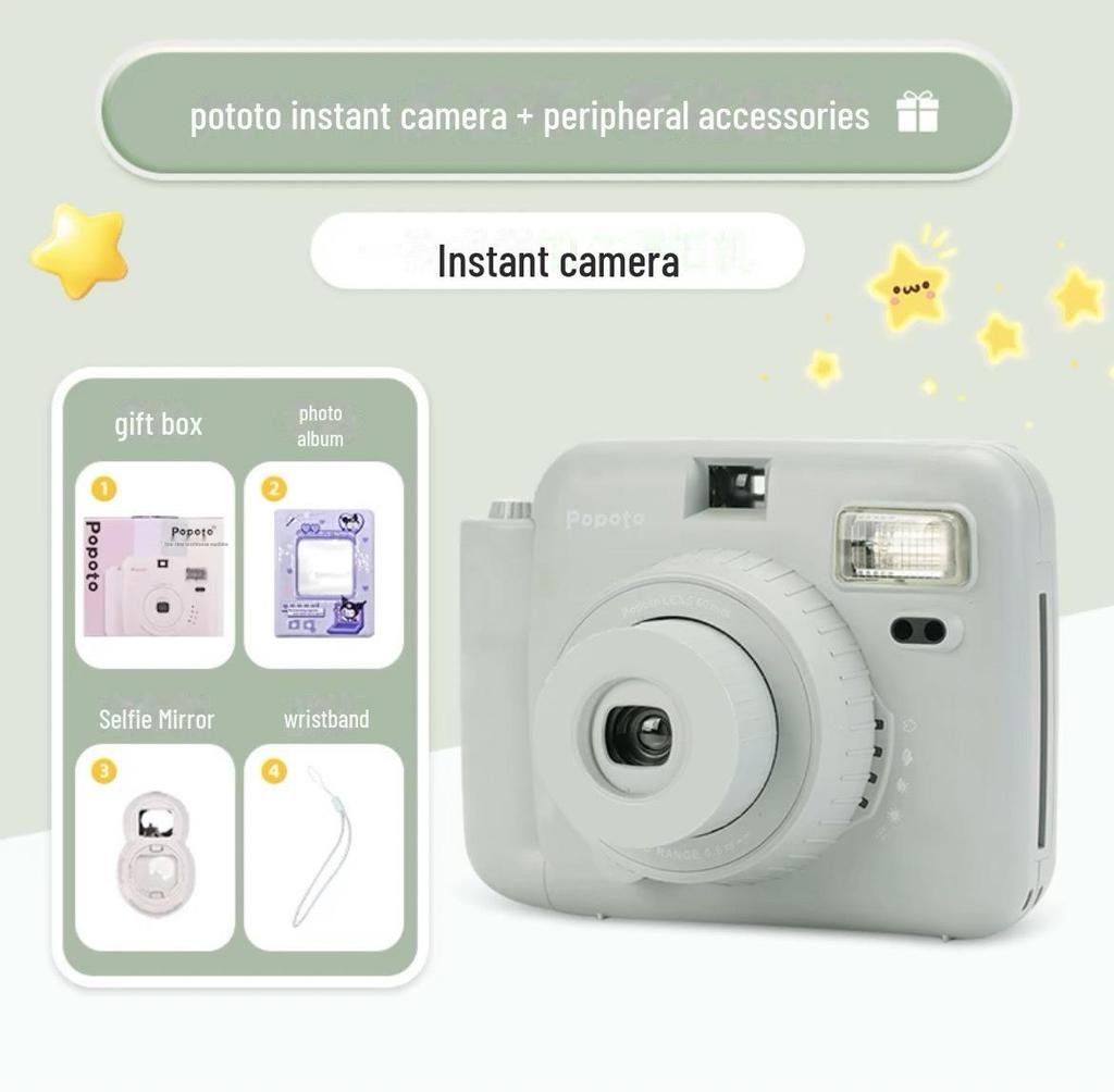 Фотоаппарат мгновенной съемки Polaroid Instax Mini 11/12 для селфи — улучшенная версия.